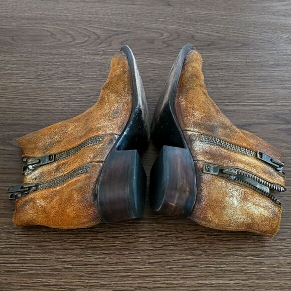 FREEBIRD by Steven Brown Suede “Clash” Ankle Booties sz9 - Picture 6 of 10